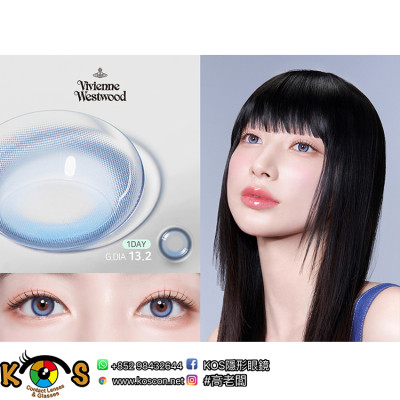 Vivienne Westwood 1Day Roun Cobalt 비비안웨스트우드 원데이 라운 코발트블루 